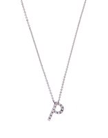  -  - Collana Crivelli Donna Lettere in Oro Diamante 0.10 Ct 057-267NS 0.10 H IF - 057-267NS 0.10 H IF
